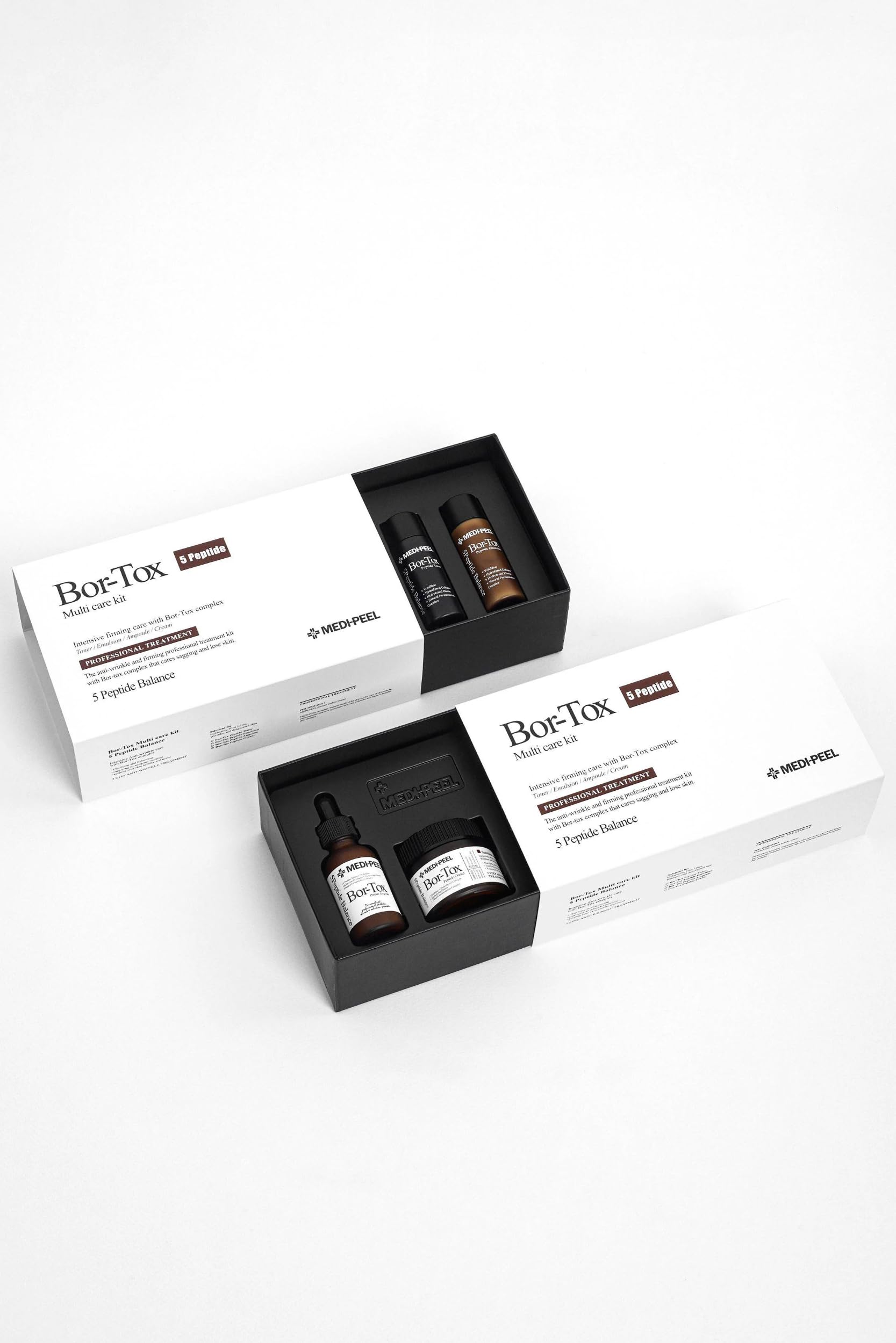 Medi-Peel Bor Tox Multi Care Kit – Peptide Ampoule 30ml, Toner, Emulsion & Cream 50g | MEDI-PEEL