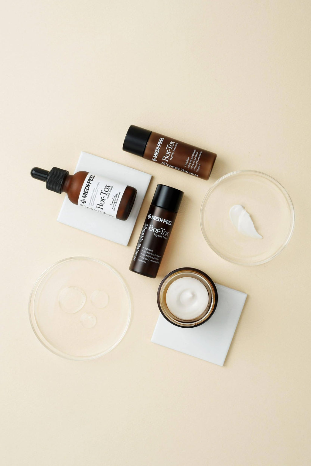 Medi-Peel Bor Tox Multi Care Kit – Peptide Ampoule 30ml, Toner, Emulsion & Cream 50g | MEDI-PEEL