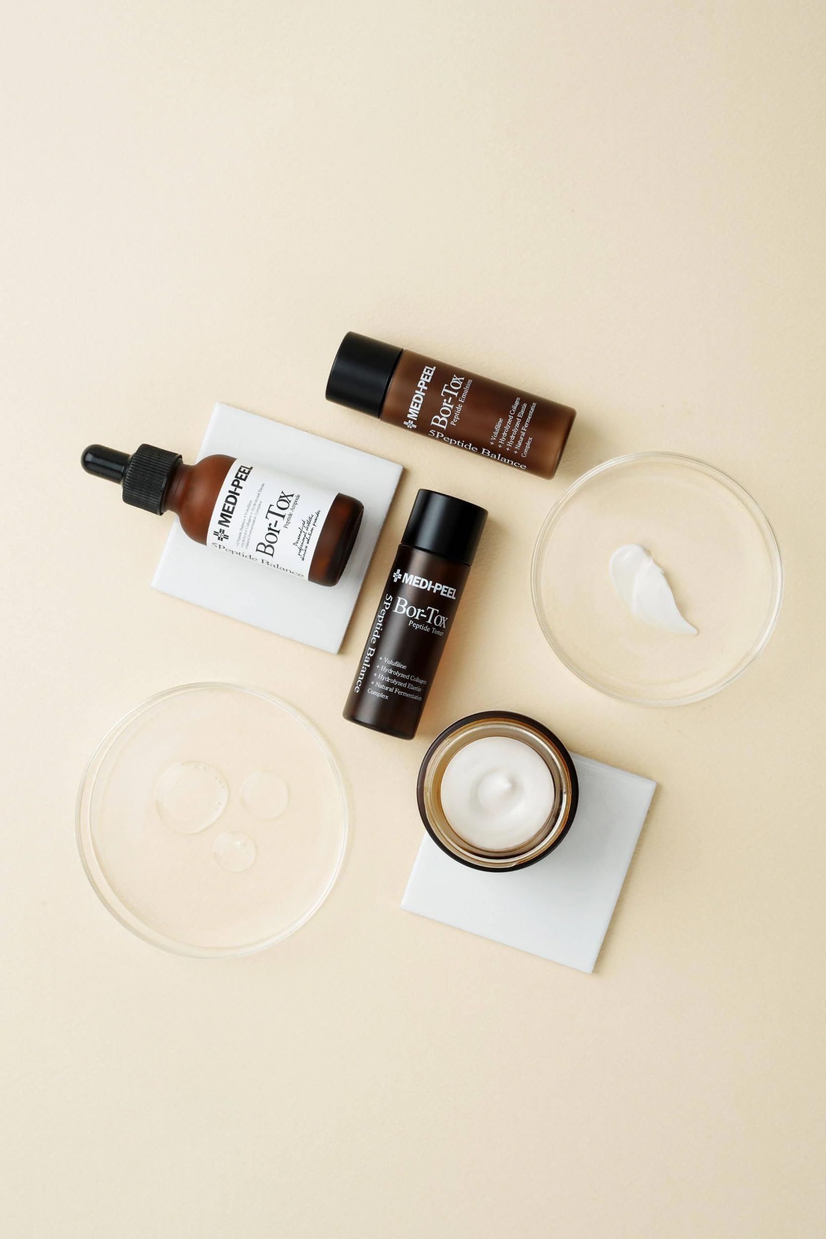 Medi-Peel Bor Tox Multi Care Kit – Peptide Ampoule 30ml, Toner, Emulsion & Cream 50g | MEDI-PEEL