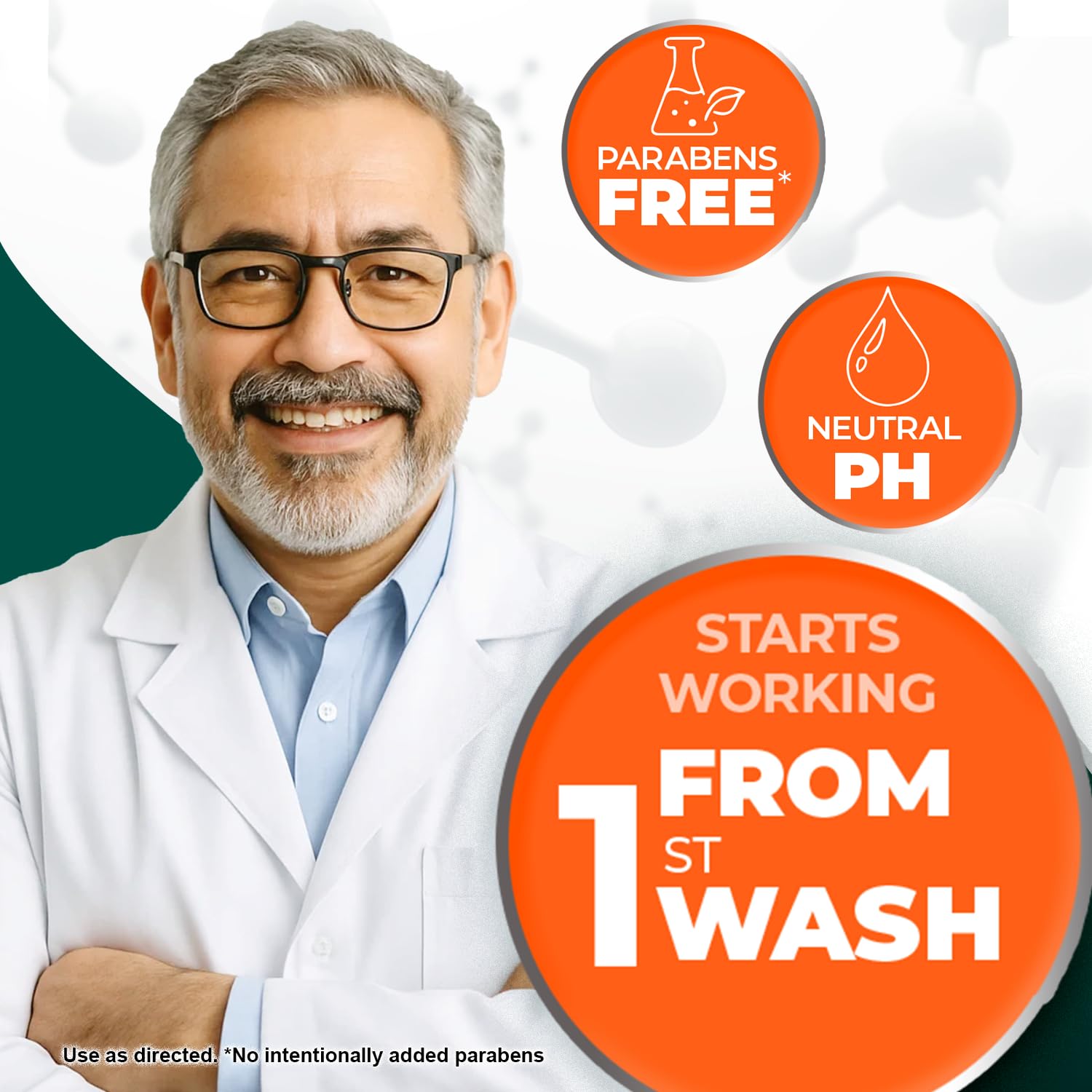 Medicasp Coal Tar Anti-Dandruff Shampoo - Starts Working from First Wash - 6 oz (3 Pack)