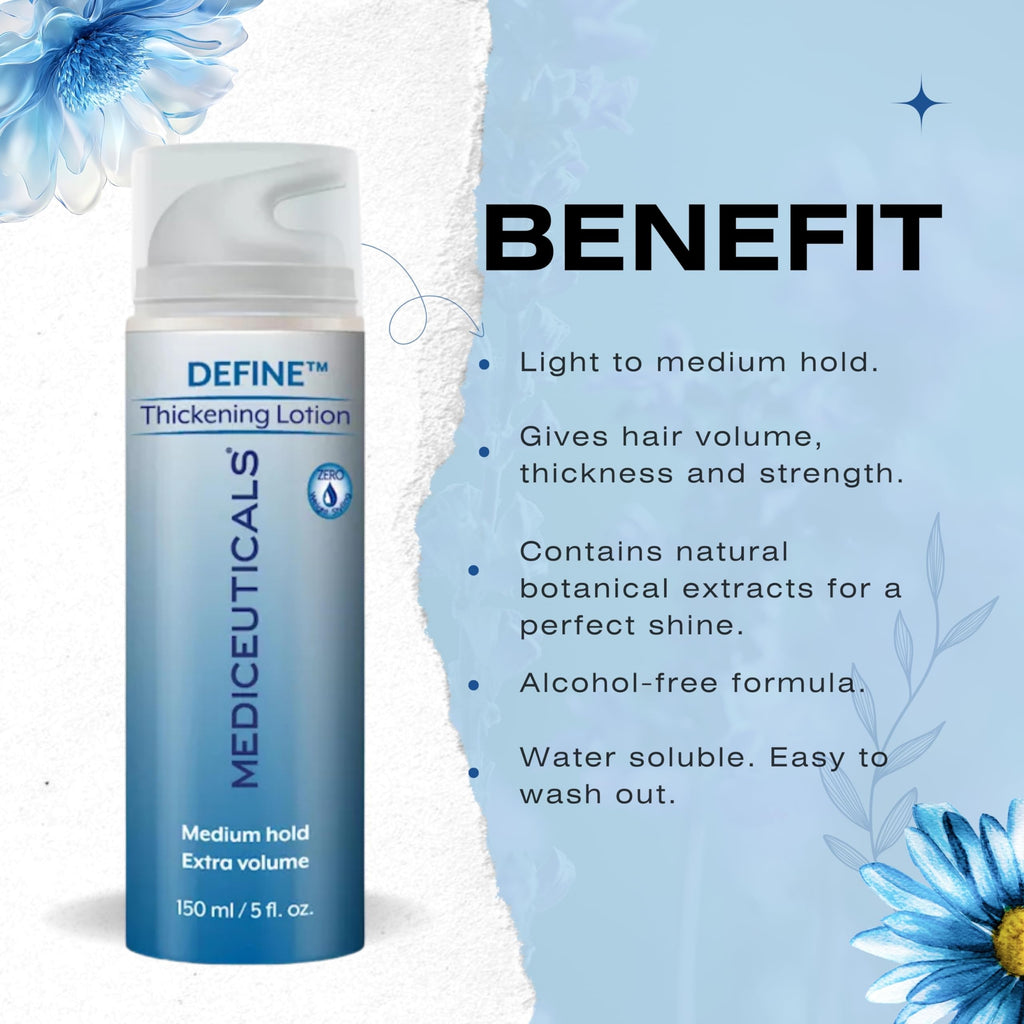 Mediceuticals Define Thickening Lotion 5oz / 150ml – Volumizing Hair Care