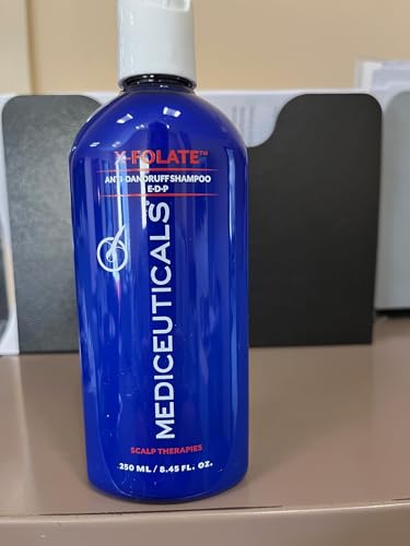 Mediceuticals X-Folate Shampoo – Anti-Dandruff Relief for All Hair Types, 8.45 oz