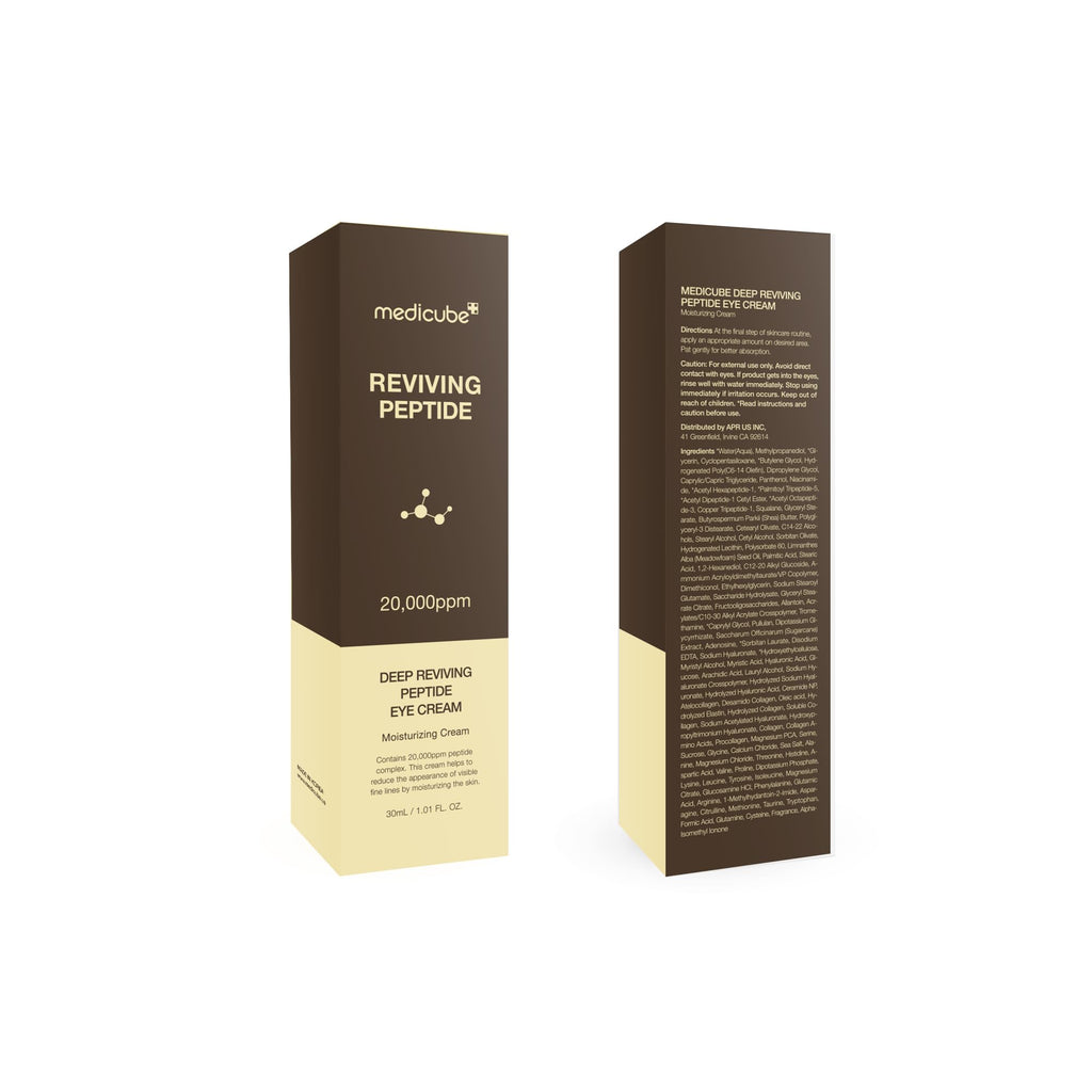 medicube Eye Serum with Deep Reviving Peptide | Targets Puffy Eyes & Dark Circles | 1.01 fl oz
