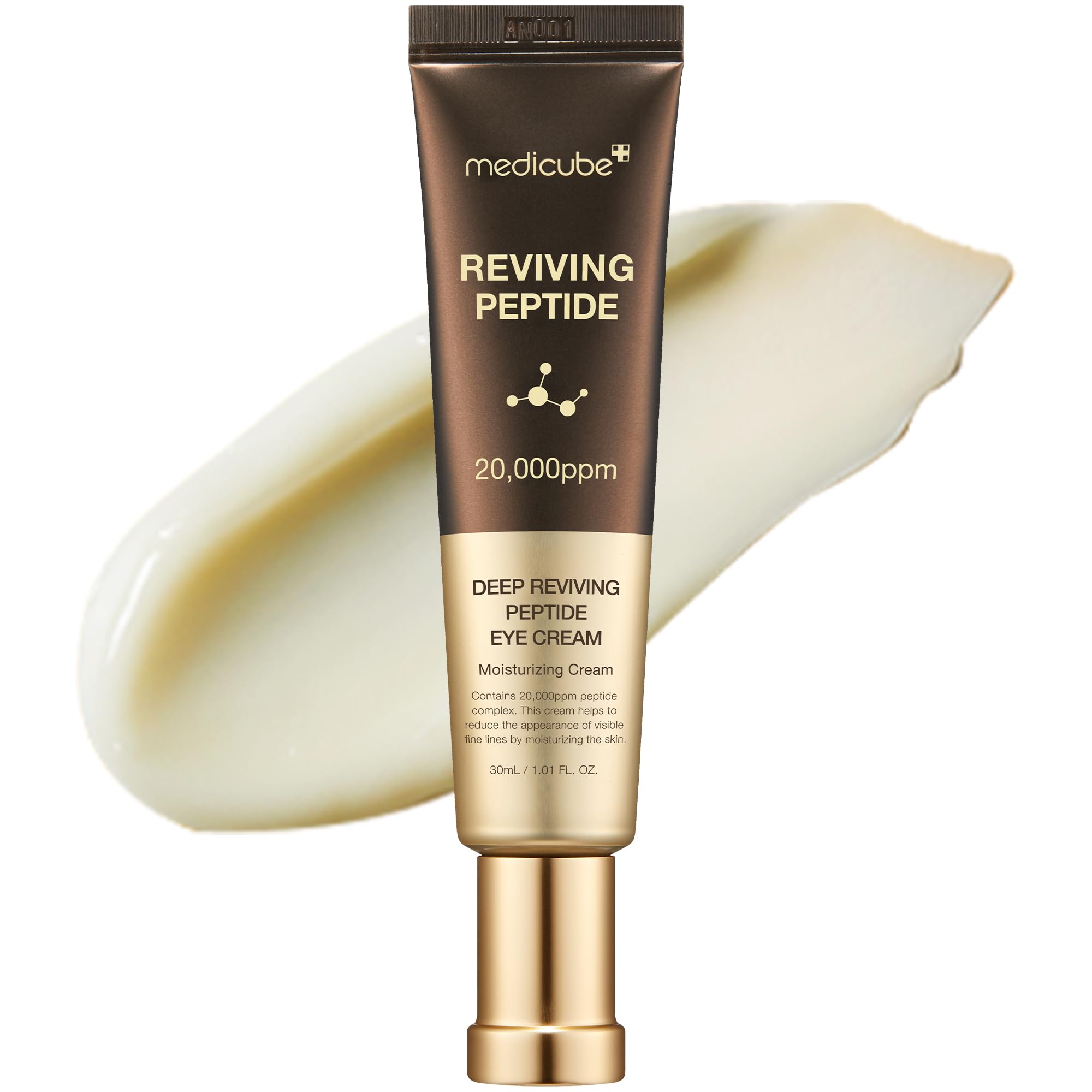 medicube Eye Serum with Deep Reviving Peptide | Targets Puffy Eyes & Dark Circles | 1.01 fl oz