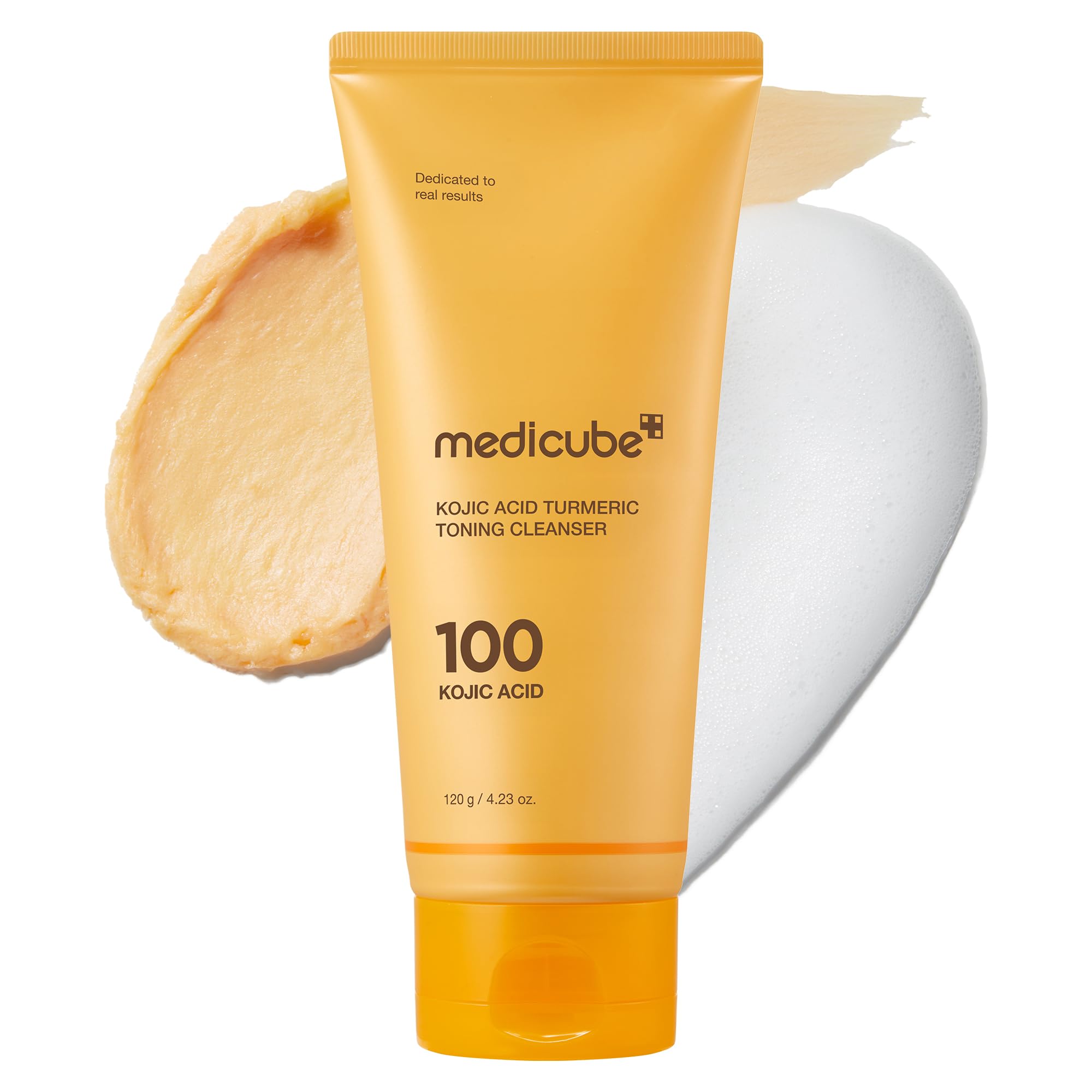 Medicube Kojic Turmeric Whip Cleanser | Brightening Foaming Cleanser for Balanced Skin