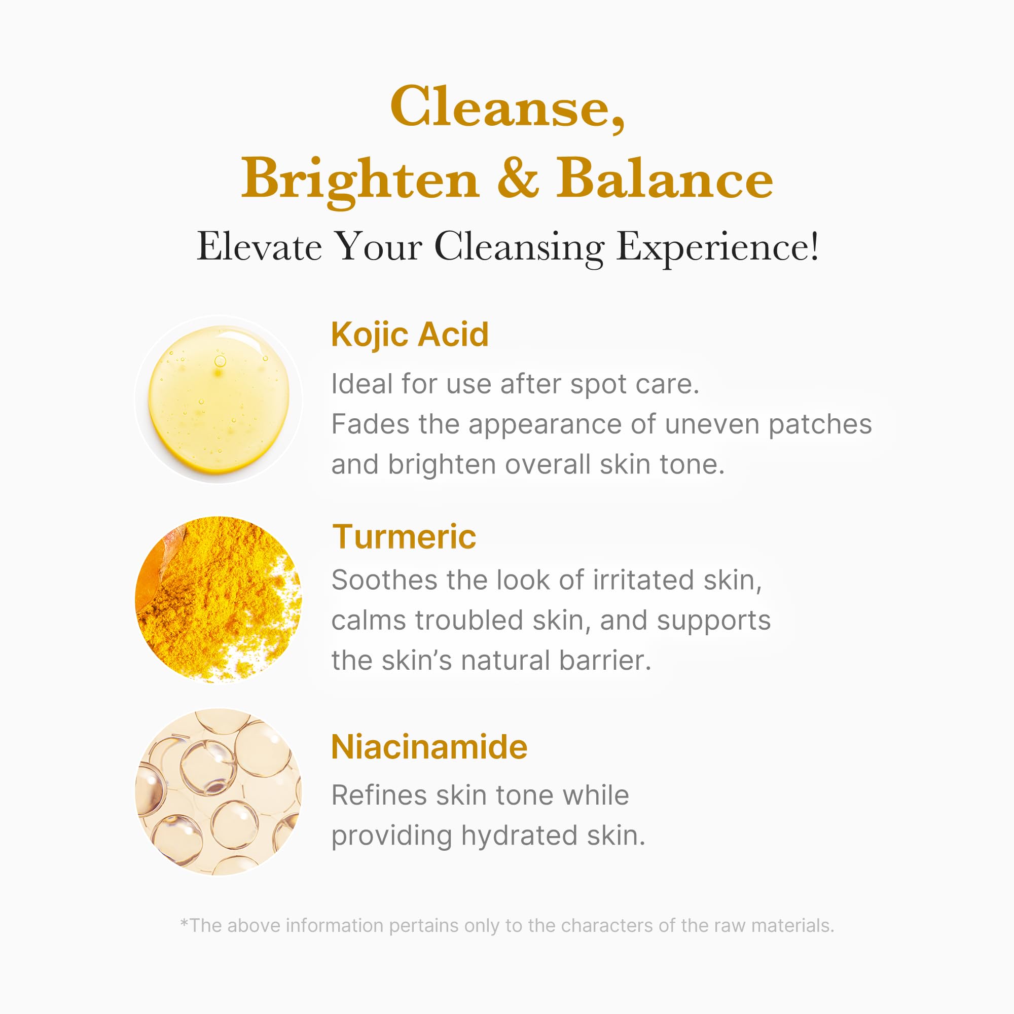 Medicube Kojic Turmeric Whip Cleanser | Brightening Foaming Cleanser for Balanced Skin