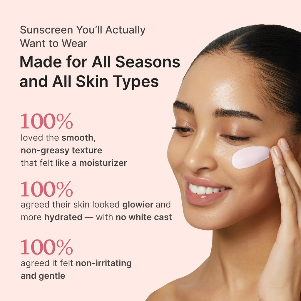 Medicube No Cast Just Glow Collagen Sunscreen SPF 50 | Lightweight, Hydrating, No White Cast