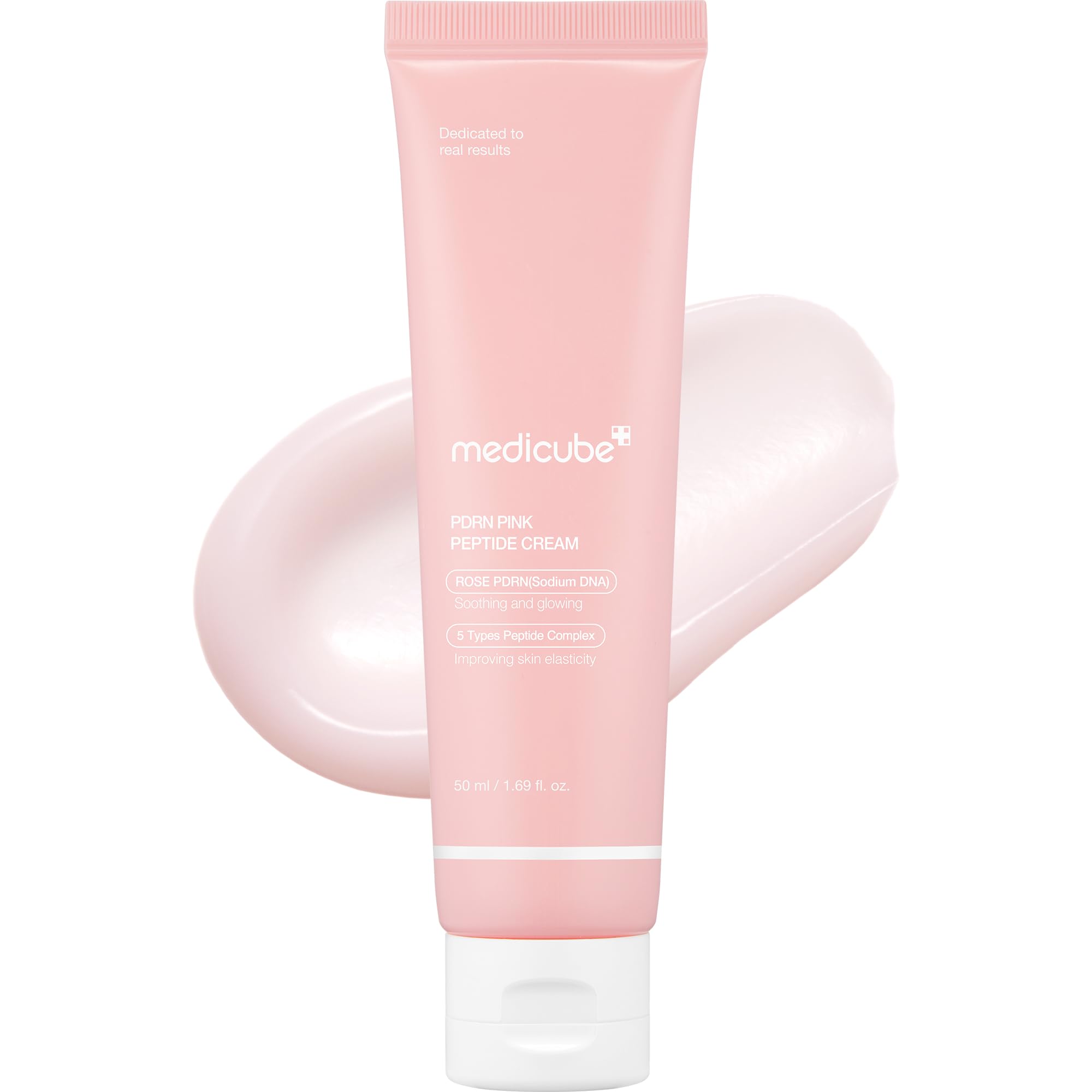 Medicube PDRN Pink Hyaluronic Moisturizing Cream | Hydration, Glow & Barrier Support | 50ml