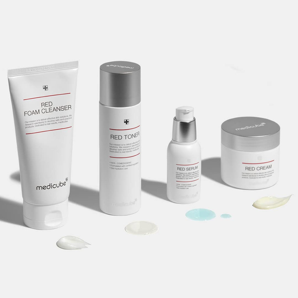Medicube Red Toner 2.0 – Low-Irritation Toner for Acne-Prone Skin with BHA, Niacinamide & Adenosine