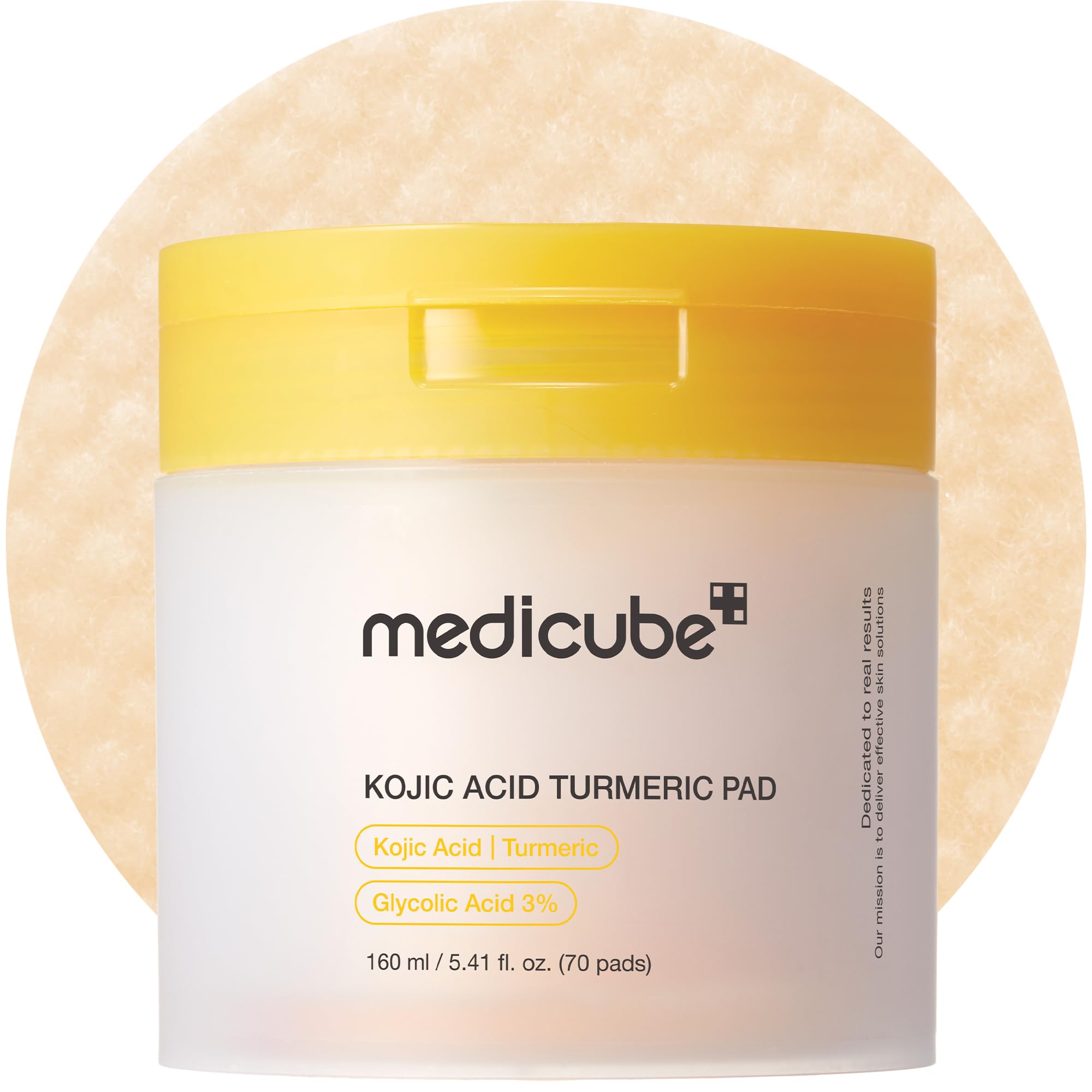 Medicube Toner Pads Kojic Acid Turmeric – Clarifying Toner Pads (70 Pads)
