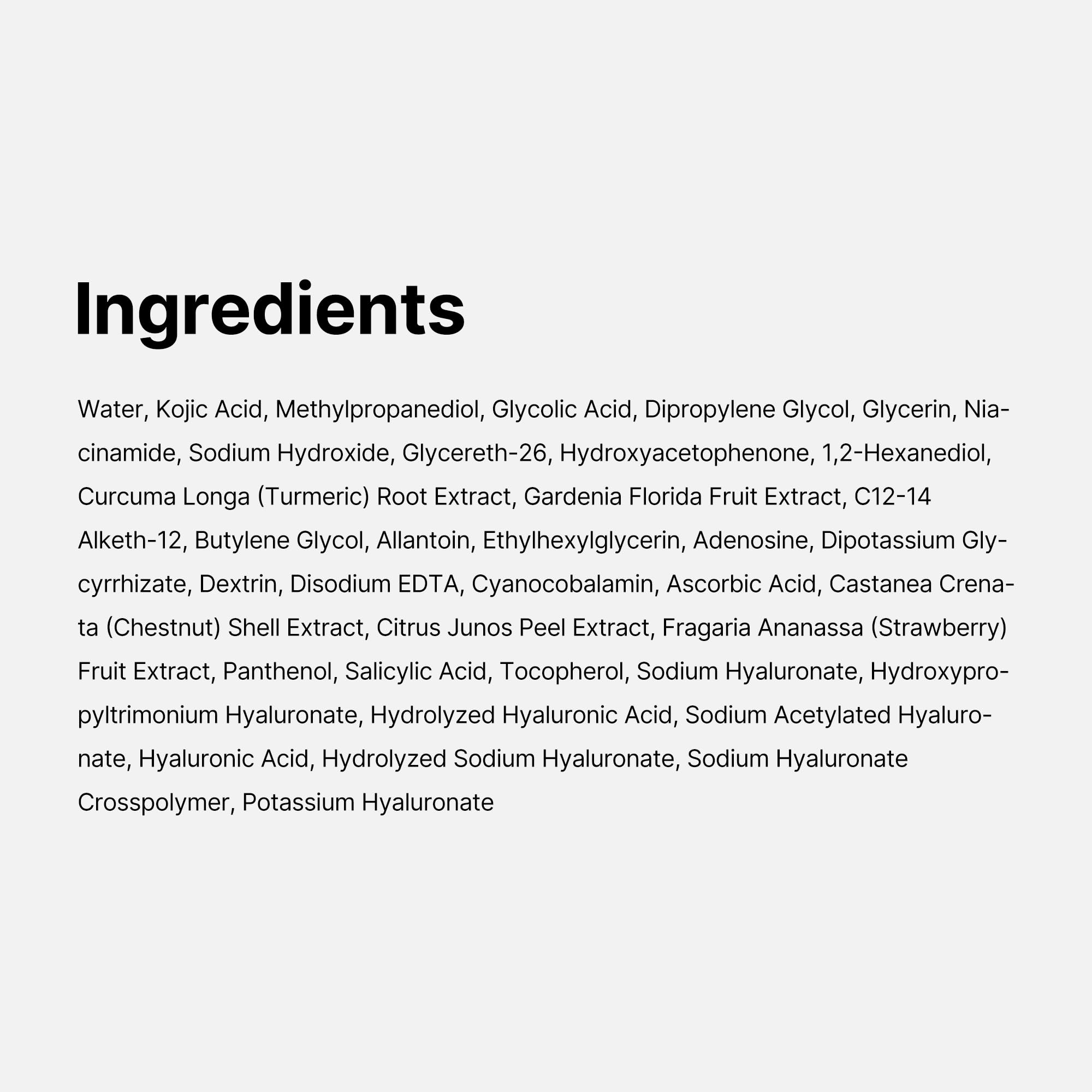 Medicube Toner Pads Kojic Acid Turmeric – Clarifying Toner Pads (70 Pads)