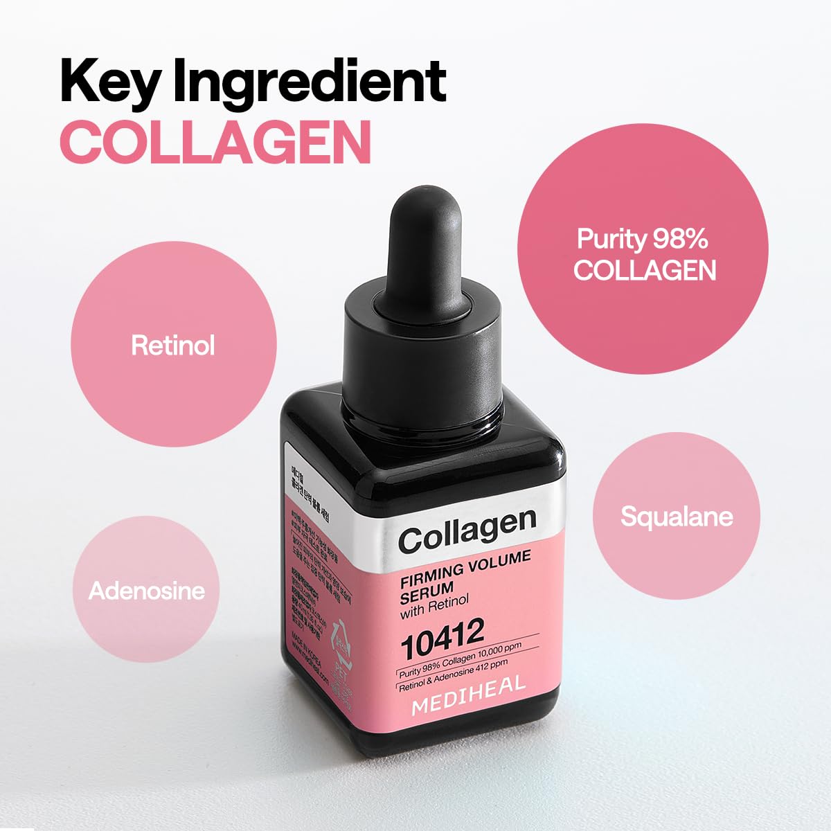 Mediheal Collagen Firming Serum with Retinol – Korean Glass Skin & Hydration