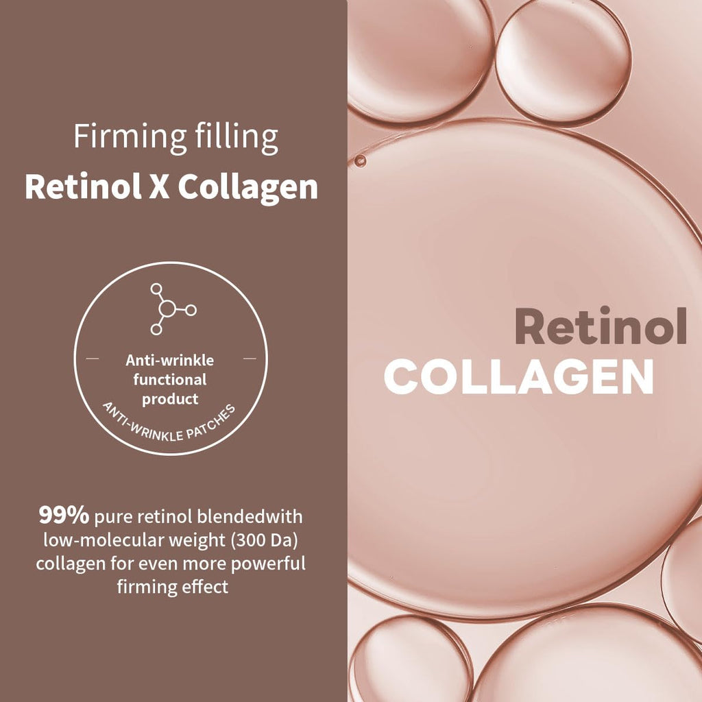 Mediheal Retinol Collagen Cream Lifting Mask – 10 Count | Firming, Anti-Aging Sheet Mask