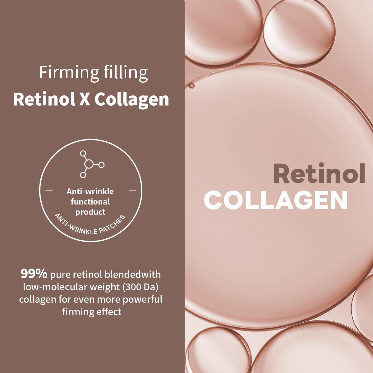 Mediheal Retinol Collagen Cream Lifting Mask – 10 Count | Firming, Anti-Aging Sheet Mask