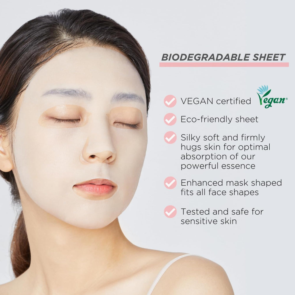 Mediheal New Essential HERO 16-pack Sheet Masks | Hyaluronate, Tea Tree, Madecassoside, Vita | Korean Skincare Gift Set