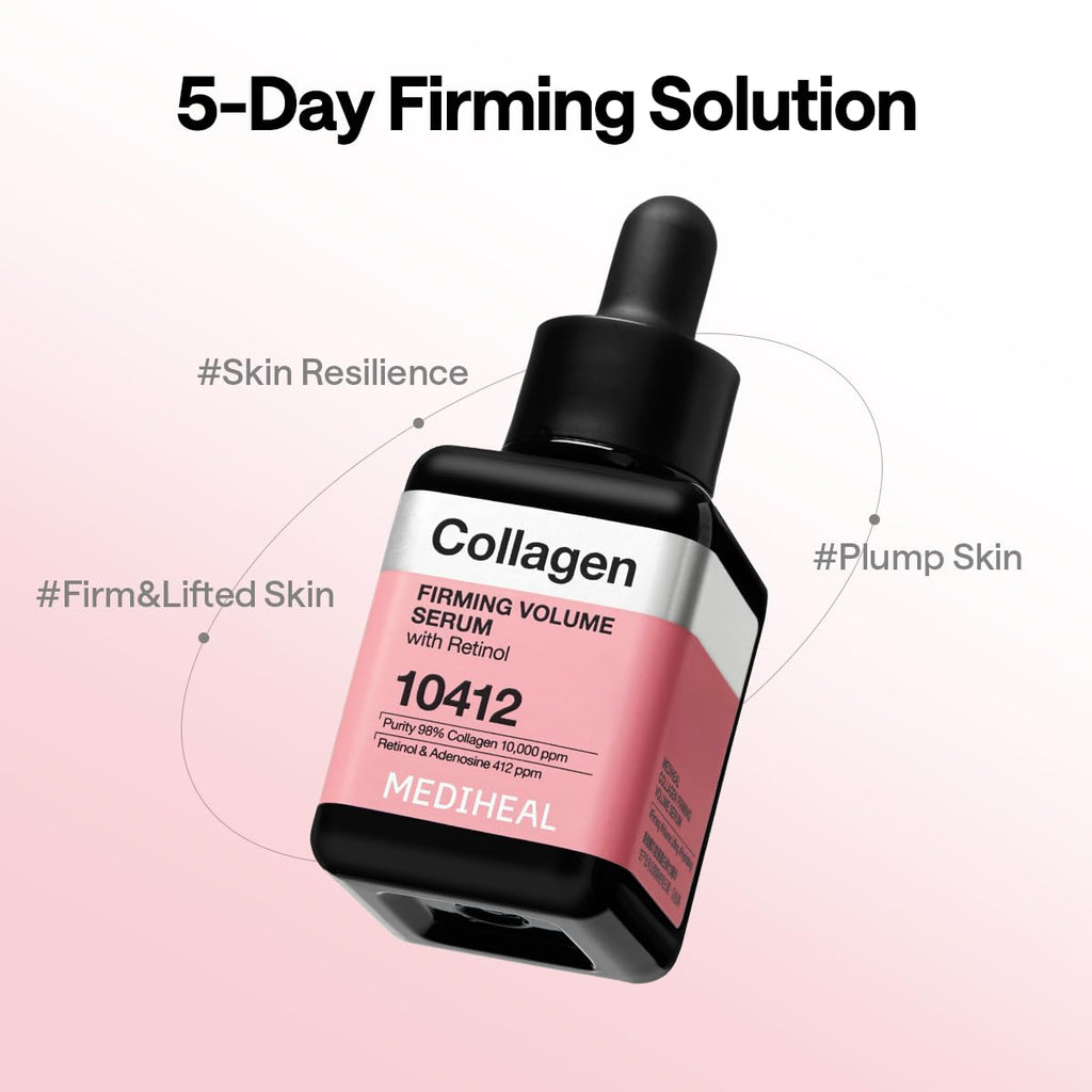 Mediheal Collagen Firming Serum with Retinol – Korean Glass Skin & Hydration
