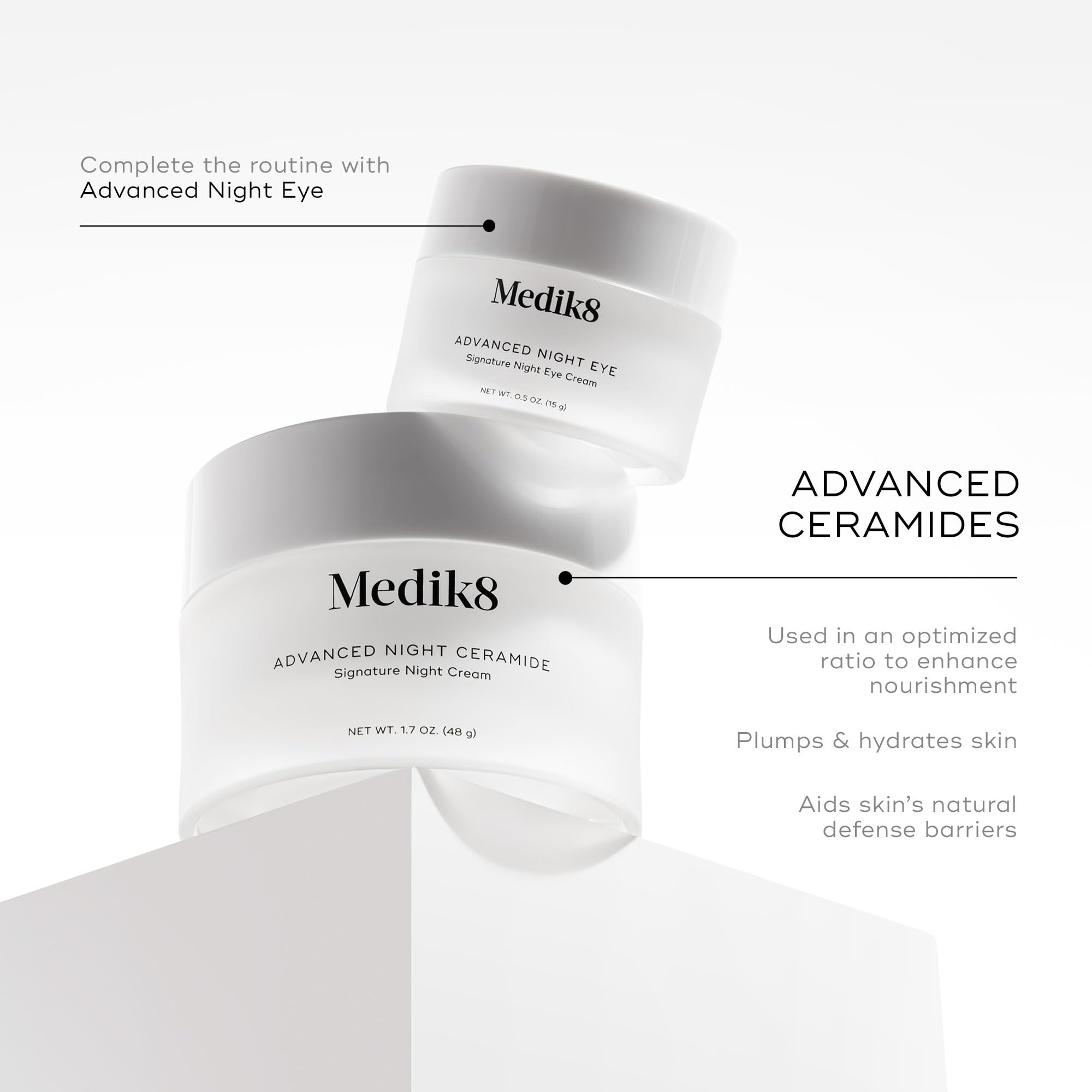 Medik8 Advanced Night Ceramide — Signature Anti-Aging Night Cream for Face | Deep Hydration & Skin Support