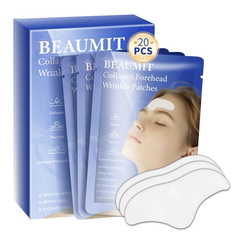Medimama Collagen Forehead Patches – Anti-Wrinkle, Deep Hydration & Firming (Pack of 20)