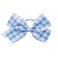 Medium Bluebell Gingham Hair Elastic