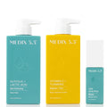 MEDIX 5.5 Anti Aging 3PC Set – Glycolic Foaming Wash, Vitamin C Body Cream, 10% AHA Serum
