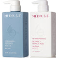 Medix 5.5 Fragrance Free Retinol Body Lotion + Collagen Peptides Cream – 2pc Set for Crepey Skin