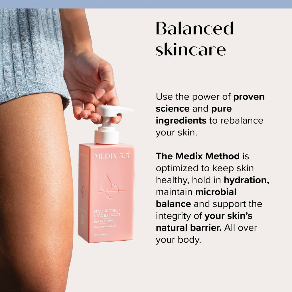 Medix 5.5 Hyaluronic Acid + Vitamin E Body Lotion - Hydrating 2-Pack