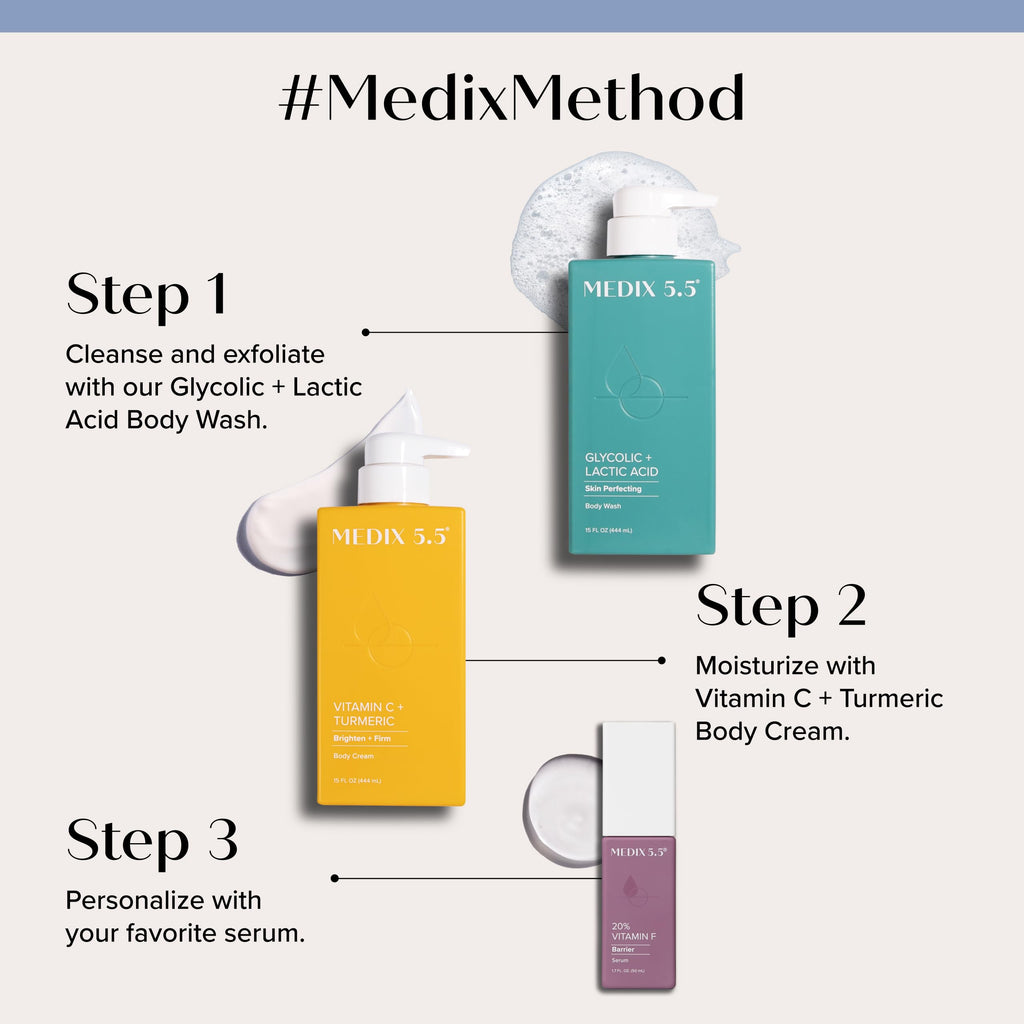 Medix 5.5 Vitamin C Cream Face & Body Lotion – 2-Pack
