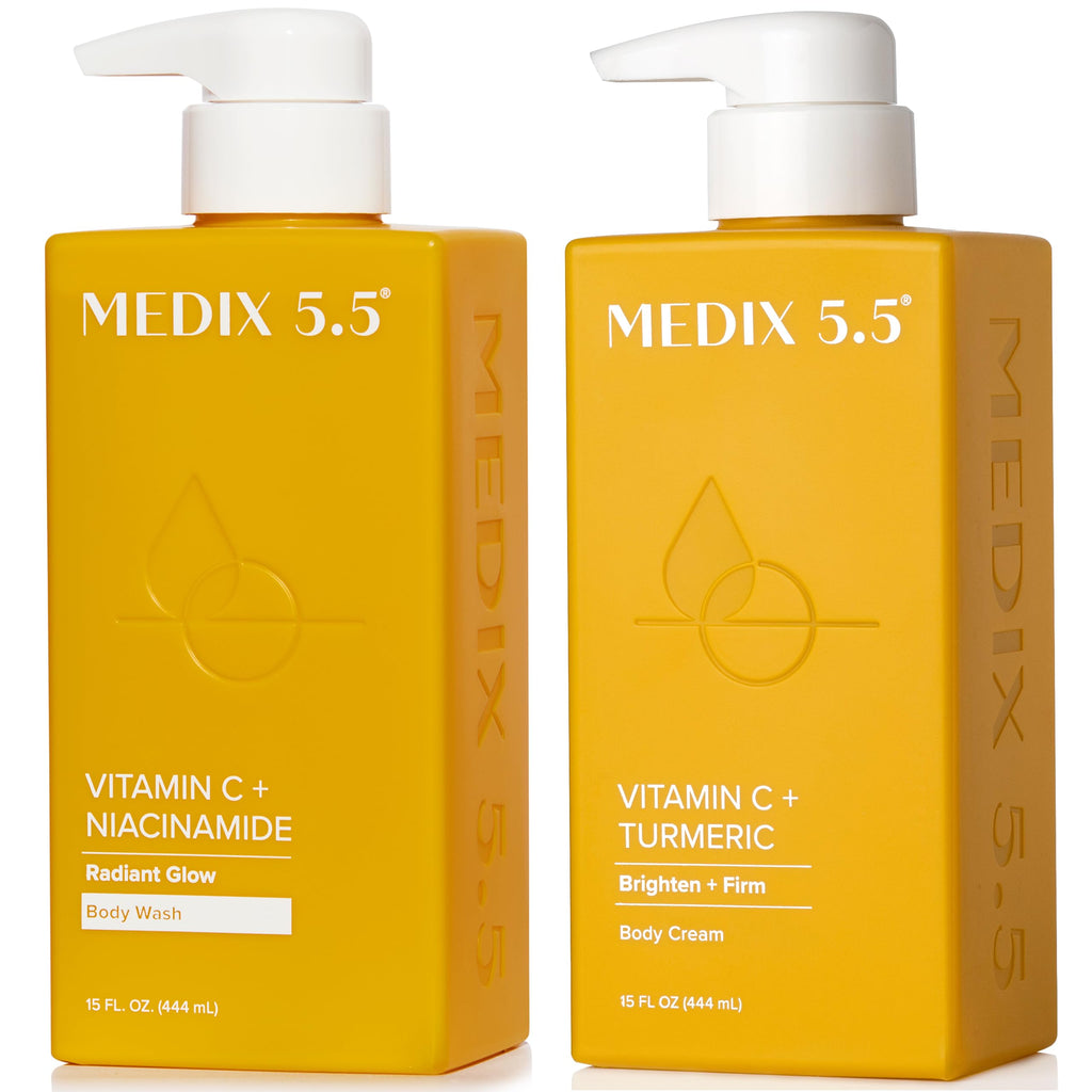 Medix 5.5 Vitamin C Body Wash & Lotion 2-Piece Set | Vitamin C Skincare for All Skin Types