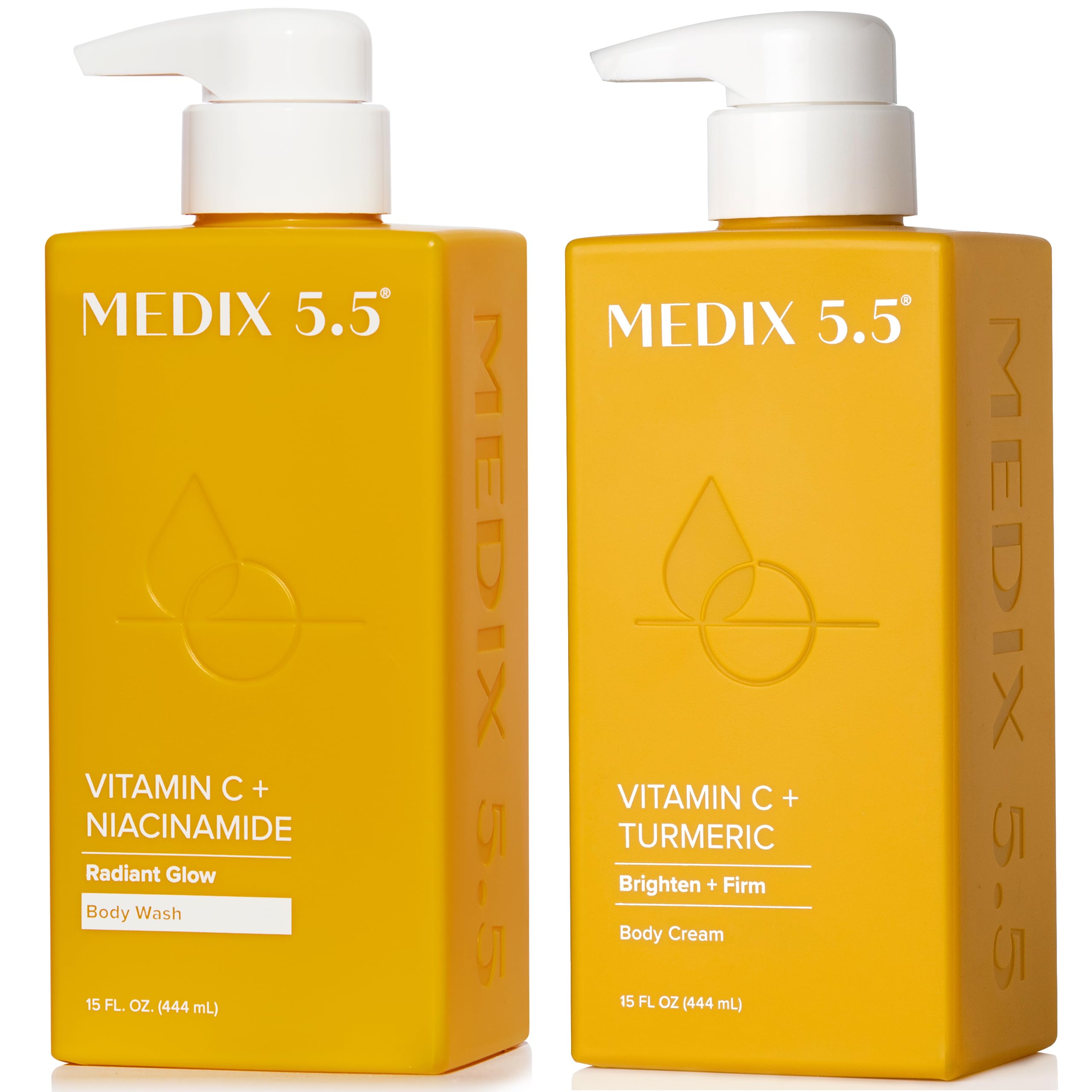 Medix 5.5 Vitamin C Body Wash & Lotion 2-Piece Set | Vitamin C Skincare for All Skin Types