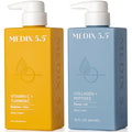 Medix 5.5 Vitamin C Lotion + Collagen Cream Set – Anti-Aging Moisturizer Bundle for Hydration & Brightening