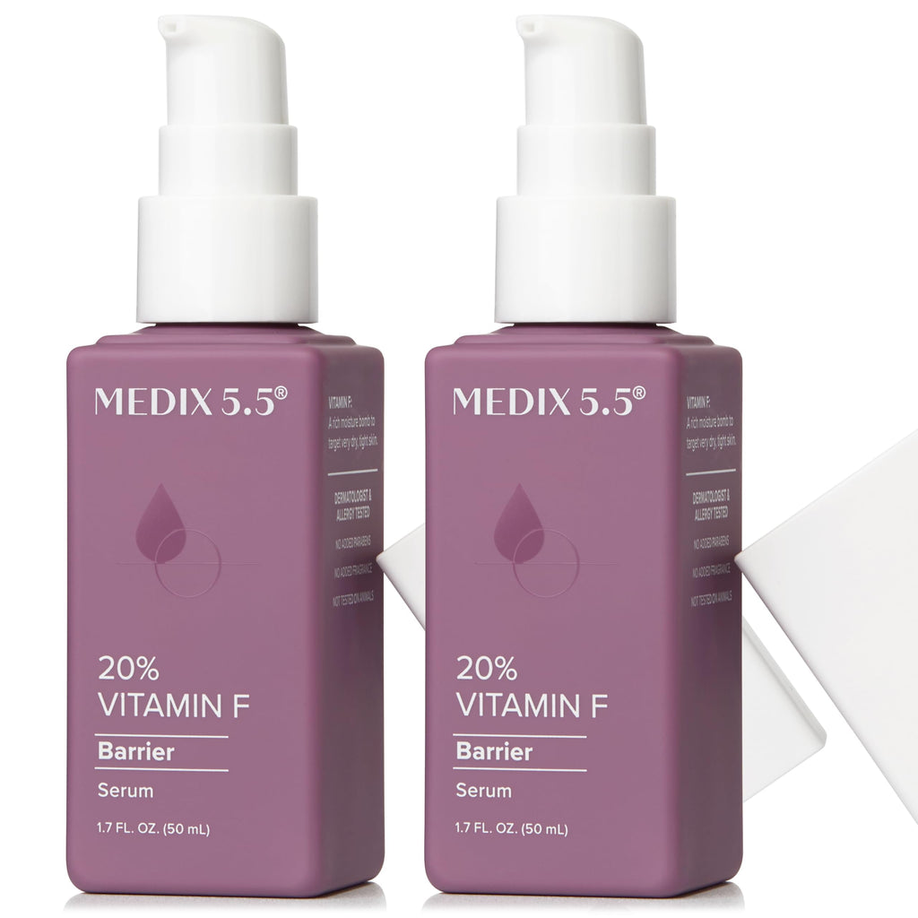 Medix 5.5 Vitamin F Booster Oil – 20% Vitamin F for Body & Face, 2-Pack