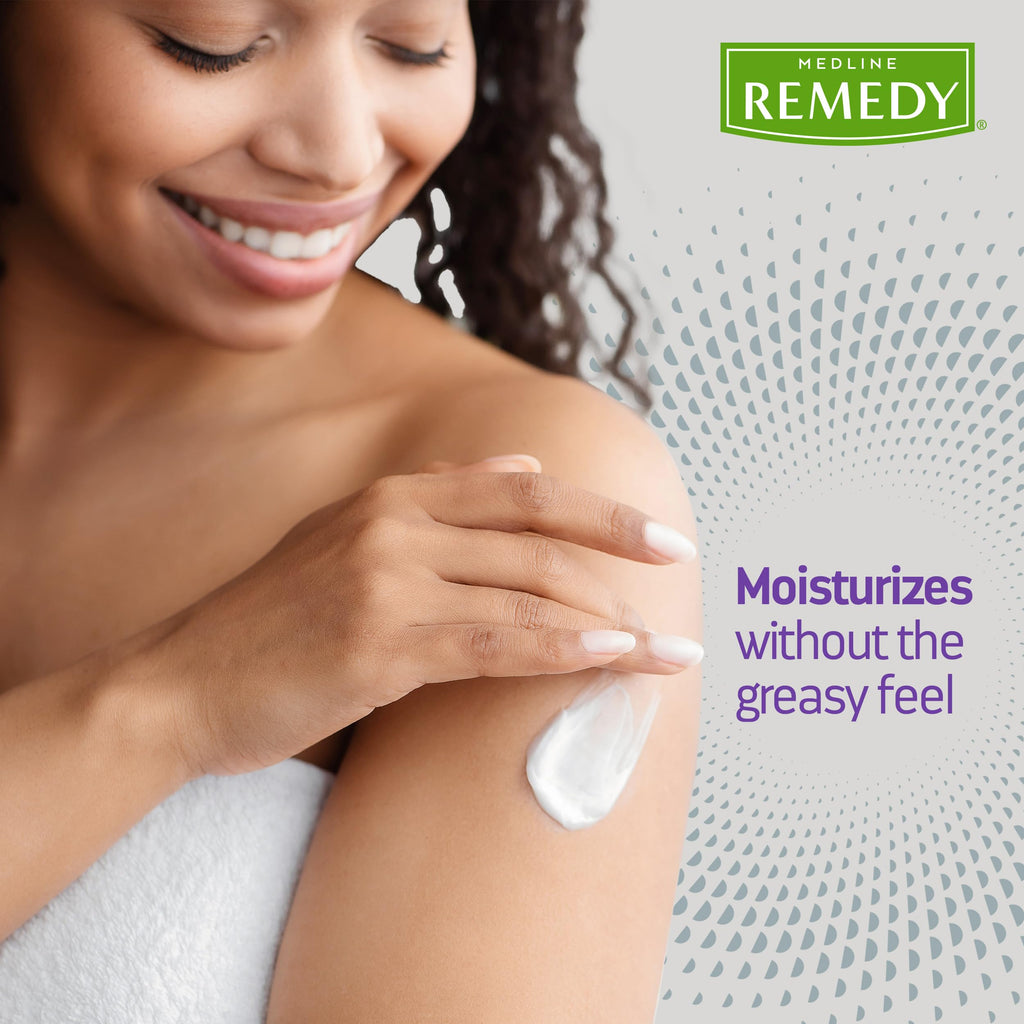 Medline Remedy Specialized Skin Cream Unscented (2 oz) | 1.5% Dimethicone Moisturizer for Dry & Sensitive Skin