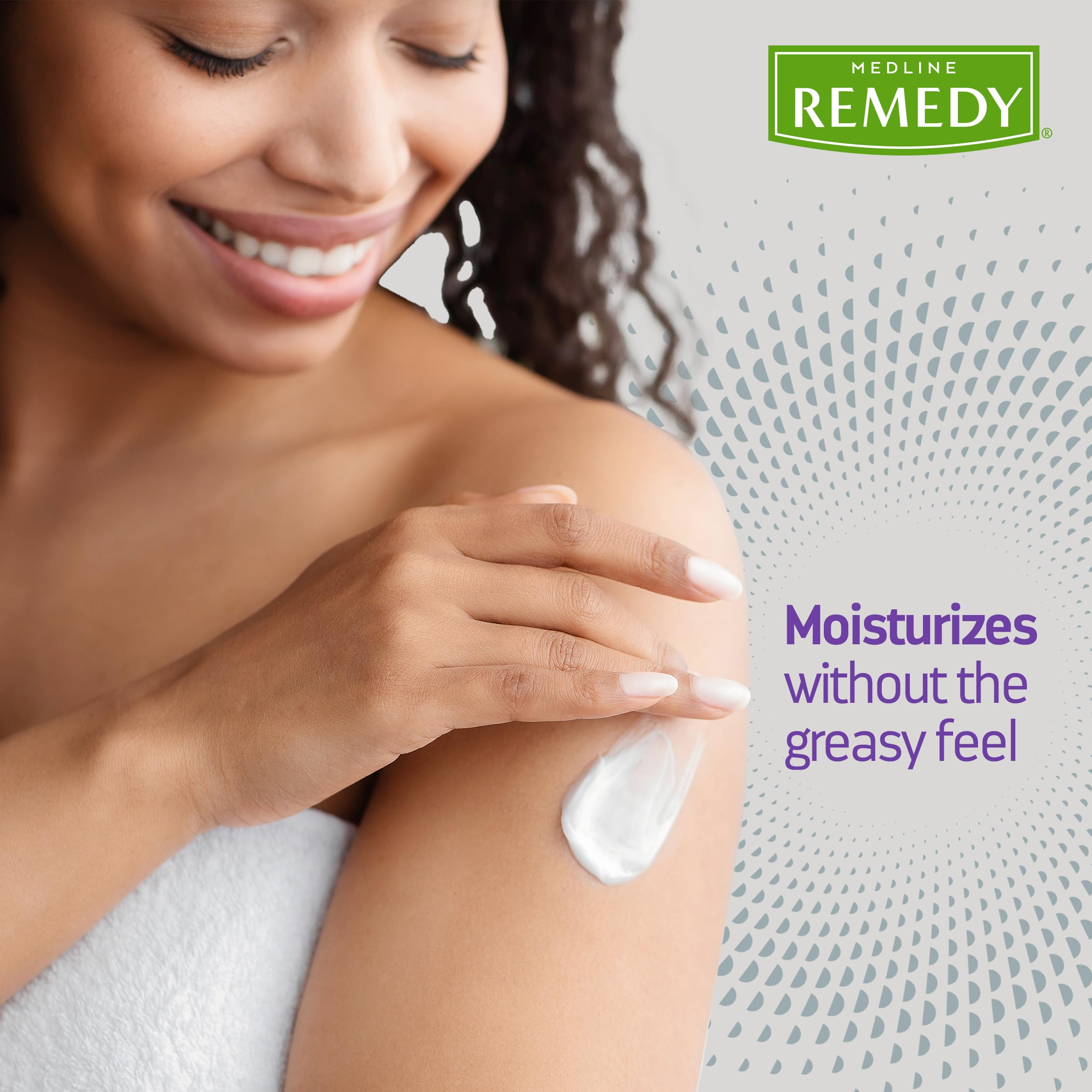Medline Remedy Specialized Skin Cream Unscented (2 oz) | 1.5% Dimethicone Moisturizer for Dry & Sensitive Skin