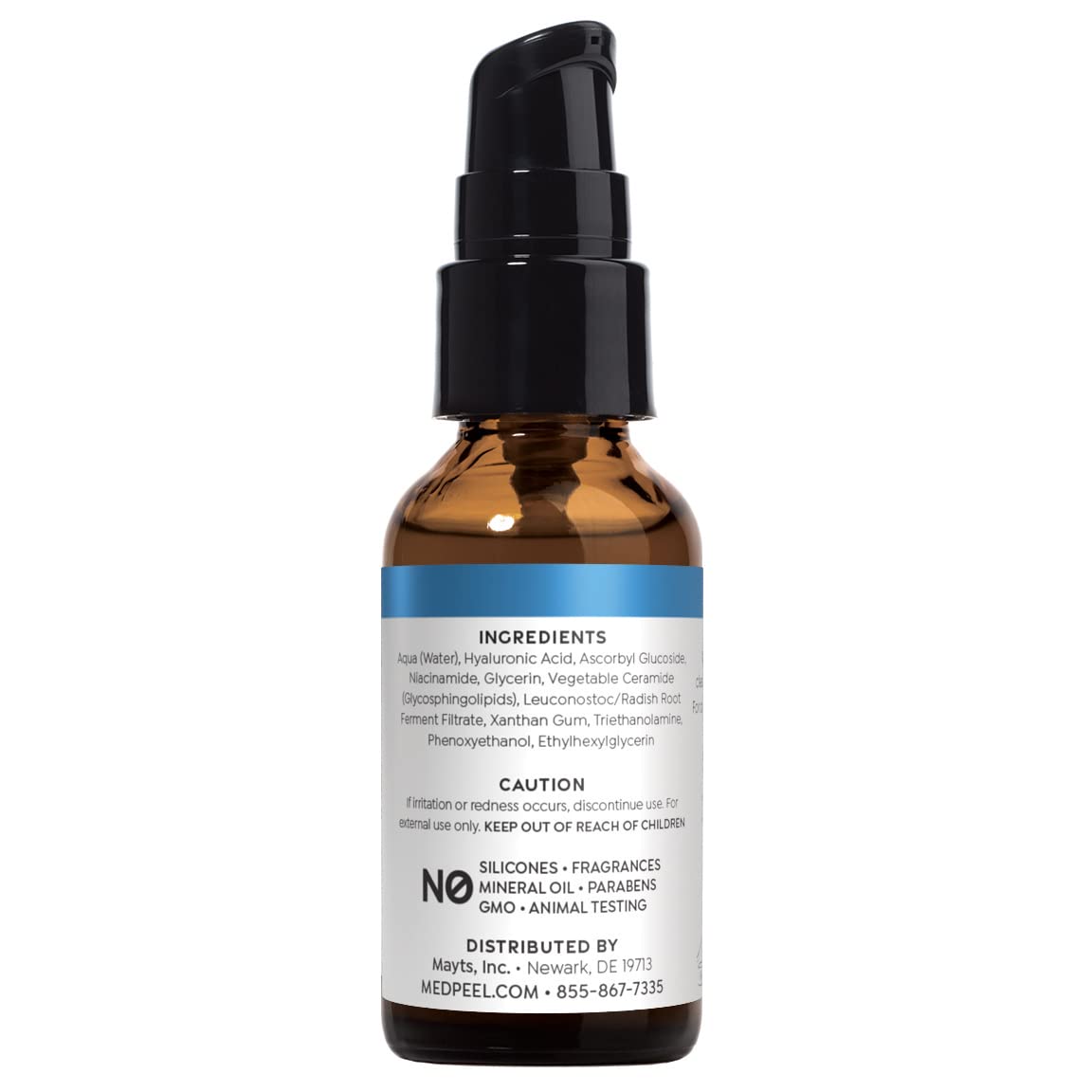 MedPeel Hydra-Plump Hyaluronic Acid Serum 2.5% – Deep Hydration & Radiant Glow | 1.0 fl oz