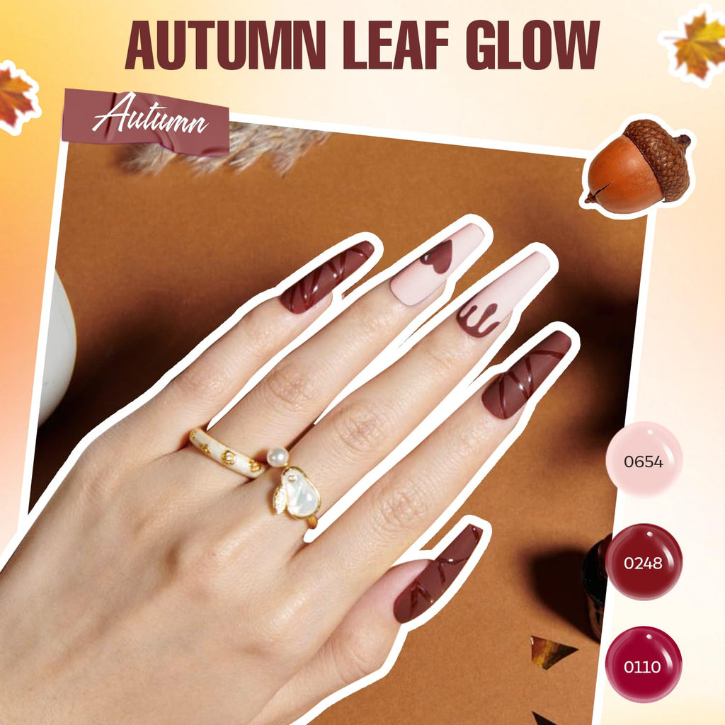 MEFA Gel Nail Polish Kit with 72W LED Lamp – 32 Colors + Base & Top Coats