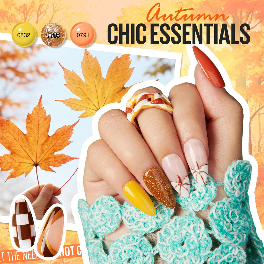 MEFA 42 Colors Gel Nail Polish Kit with UV Lamp – All Seasons Collection + Base & Top Coats