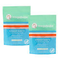 Megababe Cucumber Mint Shower Sheets – Individually Wrapped Body Cleansing Cloths (10 Wipes, Pack of 2)