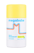 Megababe Daily Deodorant Sunny Pits – Aluminum-Free, Clear & Clean (2.6 oz)