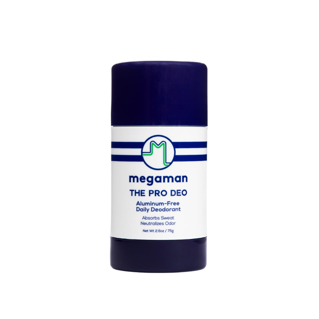Megaman Pro Deo – Aluminum-Free Deodorant with Citrus Woods Scent – 2.6 oz | Megababe
