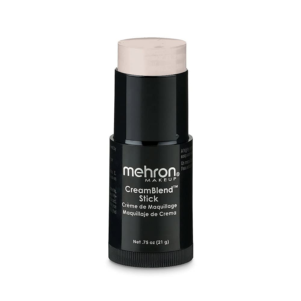 Mehron CreamBlend Stick | Face & Body Paint (Butterfly Ivory) 0.75 oz