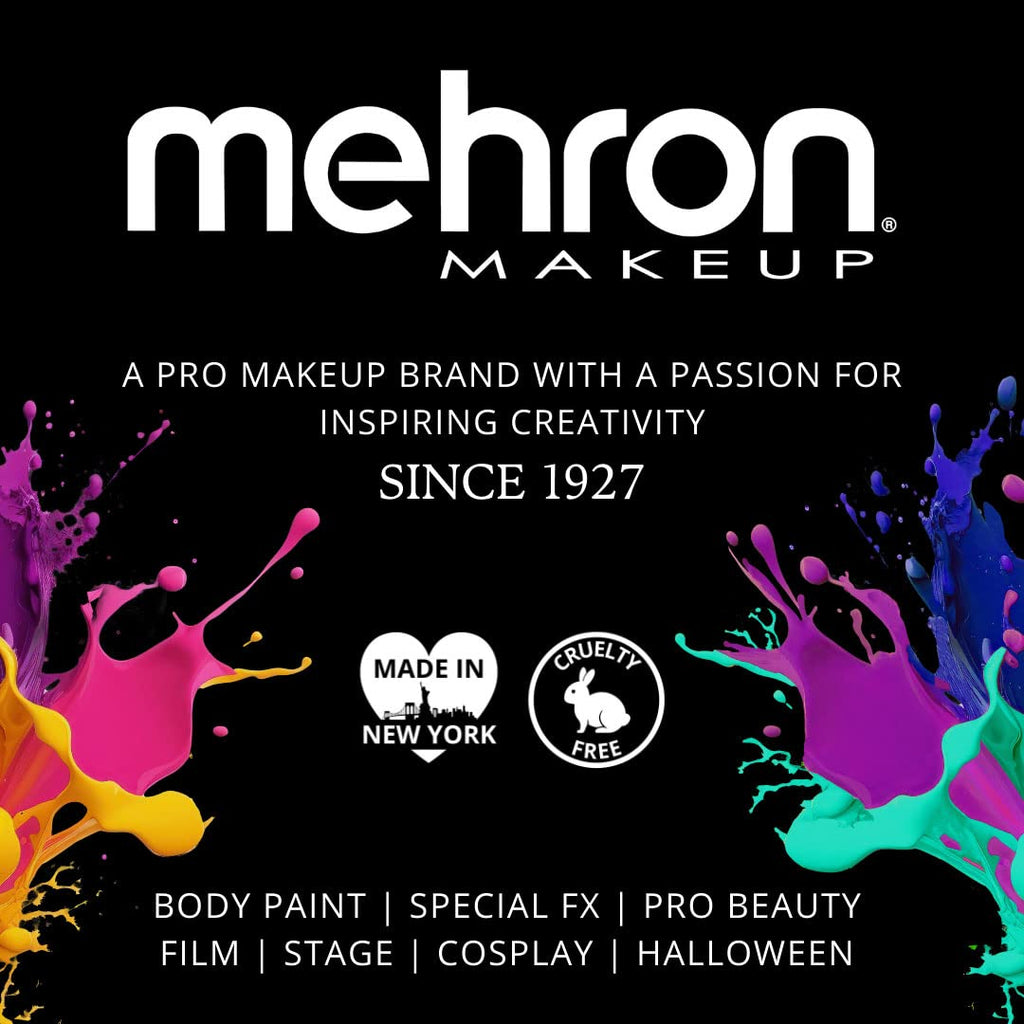 Mehron Makeup Mixing Liquid – Water-Resistant, Multi-Use Transformer (Clear, 4.5 fl oz) Pack of 2