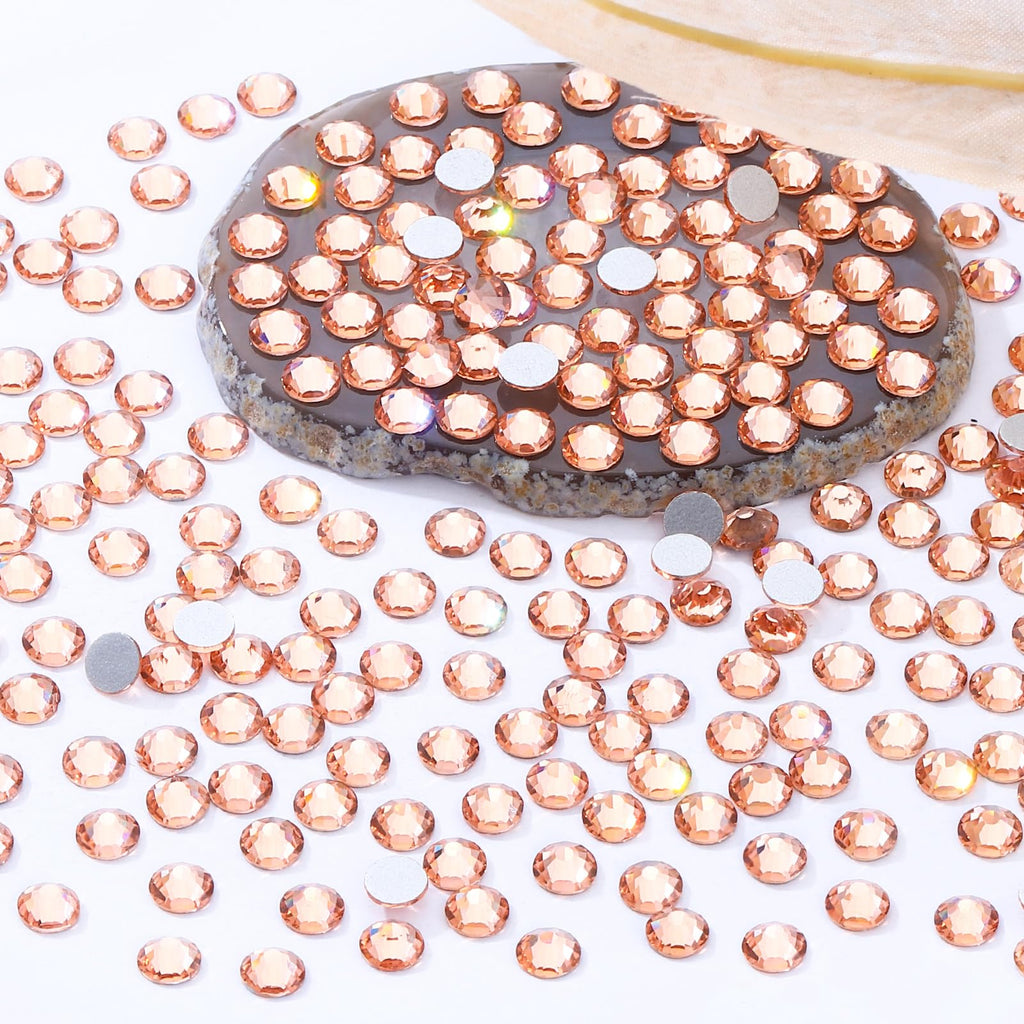 Meibite Champagne Flatback Rhinestones – SS16 3.8-4.0mm, 2880pcs for Nails & Crafts