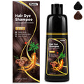 MEIDU Dark Brown Hair Dye Shampoo 3-in-1 for Women & Men – Semi-Permanent Color, 2–3 Weeks (5.07 oz)