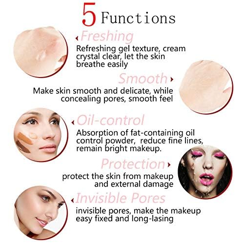 Meifen 2 Pack PHOERA Face Primer – Mattifying Base, Pore Minimizer & Fine Line Prep (6ml)