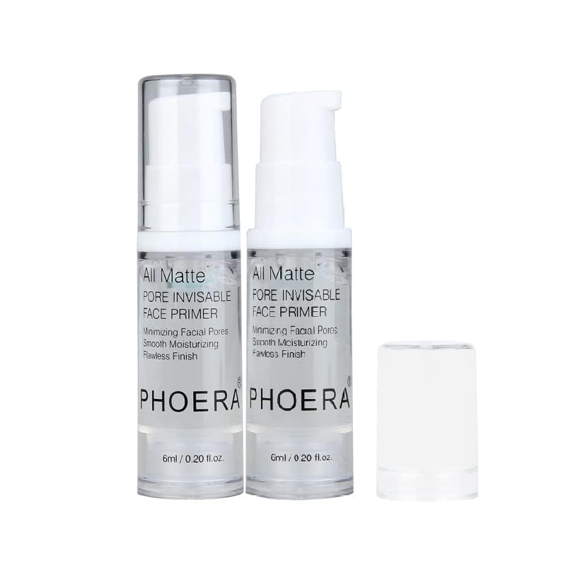 Meifen 2 Pack PHOERA Face Primer – Mattifying Base, Pore Minimizer & Fine Line Prep (6ml)