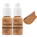 Meifen 2-Pack PHOERA Foundation — Long-Lasting Waterproof Oil Control Soft Matte Foundation 106 Warm Sun