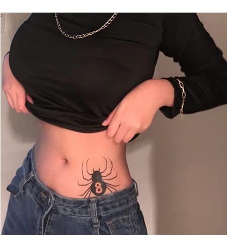 Meifng Anime Tattoo Spider 8 - Disposable Water Transfer Sticker for Cosplay