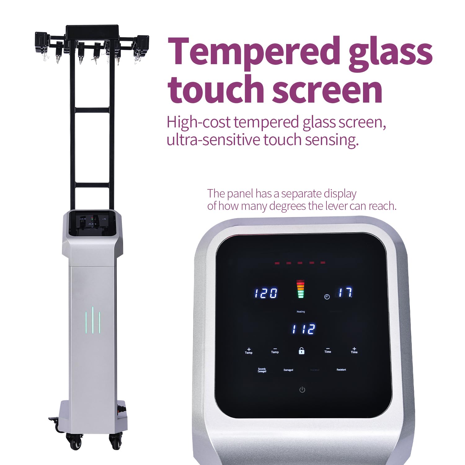 Meizhouhu Digital Hair Perm Machine with LCD Display – Salon-Grade Curler
