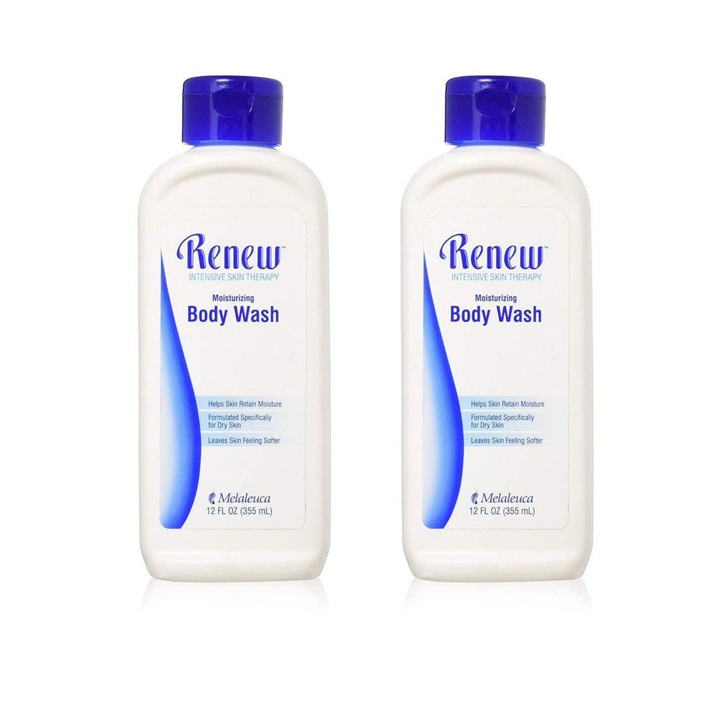 Melaleuca Renew Intensive Skin Therapy Body Wash 12oz (2 Pack) | Gentle Daily Cleansing