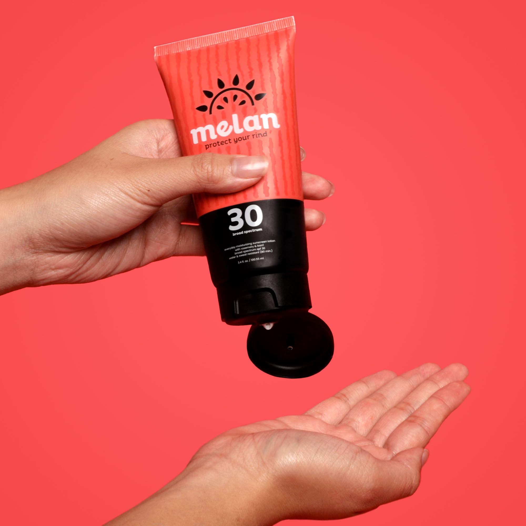 Melan Everyday SPF 30 Sunscreen Lotion – Lightweight, Water & Sweat Resistant, Vegan, Made in USA